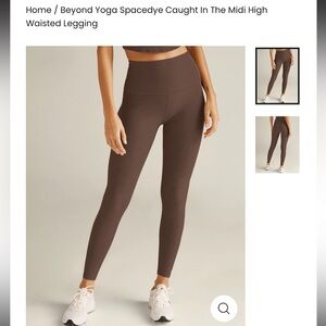 Beyond Yoga Spacedye Caught In The Midi High Waisted Legging Size Medium
